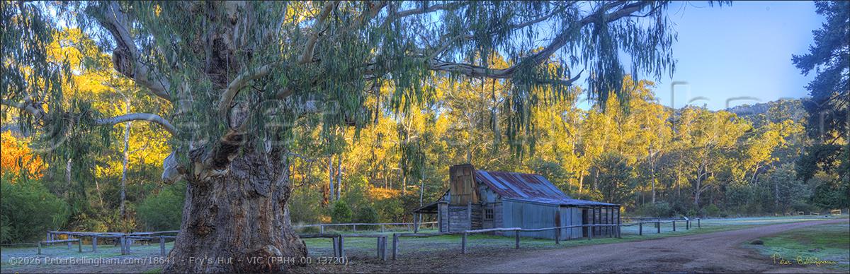 Peter Bellingham Photography Fry's Hut - VIC (PBH4 00 13720)